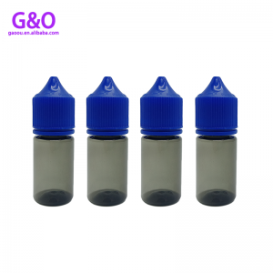 10ml 30ml 50ml 100ml Contenedor de gotas de 120ml Botella de ejuice V3 Botella gordita de 60ml Botellas de gorila Botellas de unicornio Botellas cuentagotas de plástico para mascotas