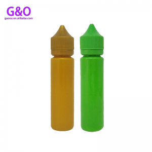 aceite de humo de color botella de 60 ml botella de plástico de 60 ml de gorila gordita para mascotas botella de unicornio 2 oz botellas de cuentagotas de vape eliquid botella de gotero para mascotas de 30 ml