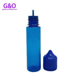 30ml 60ml botellas de recarga de vape botellas de vape vacías 60ml azul v3 gordita gordita botella 30ml azul v3 unicornio azul botella eliquid e cig container