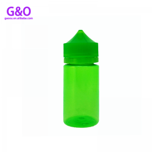 e vape botella 60ml vape botella 100ml 120ml color verde nuevo gordito gorila unicornio plástico cuentagotas eliquid botellas e botellas de jugo